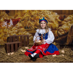 Strój Kujawski dziewczęcy 122